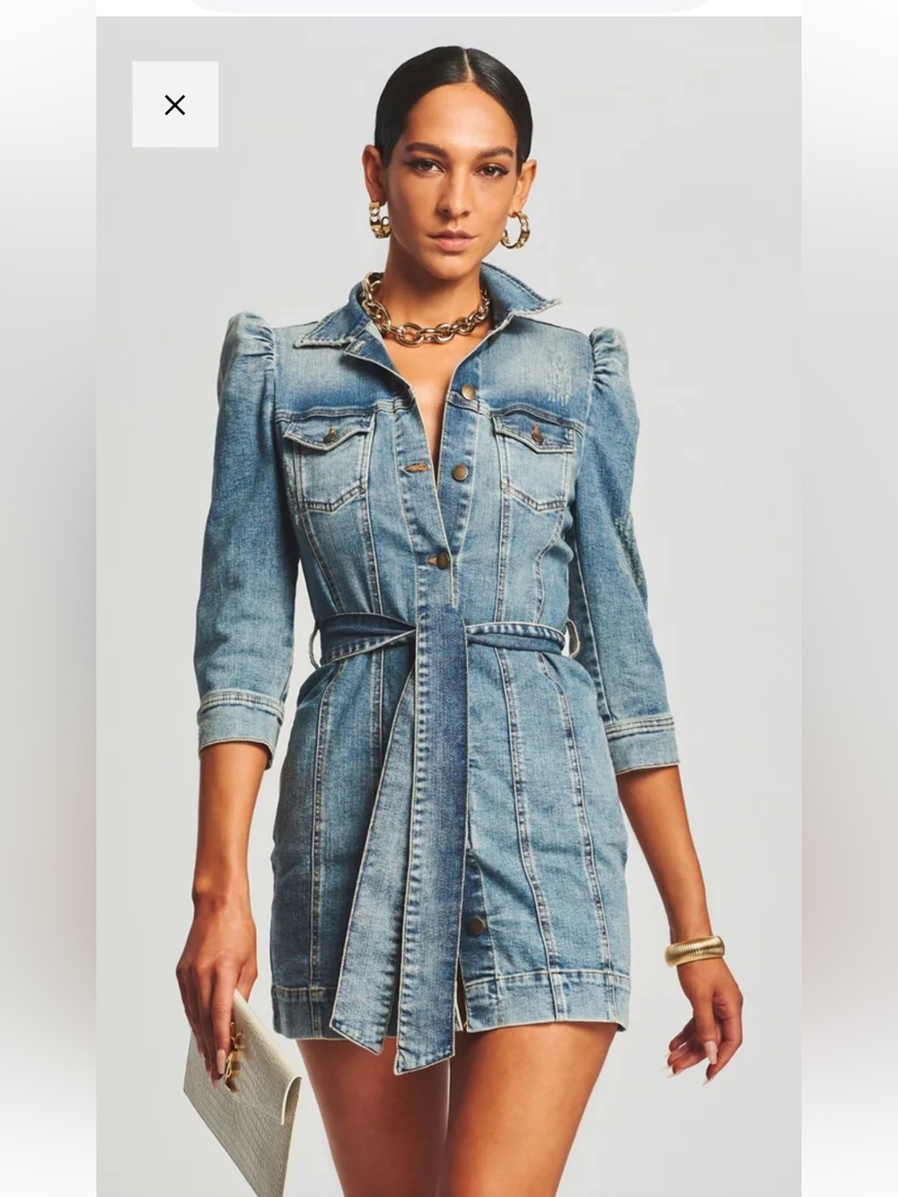 Retrofete Lema Dress Classic Mini Size Medium